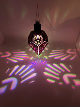 Load image into Gallery viewer, Acute Prism || LED Pendant || Red Cedar