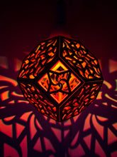 Load image into Gallery viewer, Waves of Wonder || LampGeo || Rechargeable LED Shadow Lamp