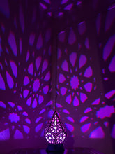Load image into Gallery viewer, Prismatic Rosette || LampGeo || Rechargeable LED Shadow Lamp