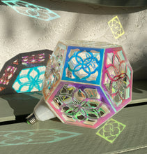 Load image into Gallery viewer, Mystic Leaves || LampGeo || Rechargeable LED Shadow Lamp