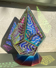 Load image into Gallery viewer, Organic Prism || LampGeo || Rechargeable LED Shadow Lamp