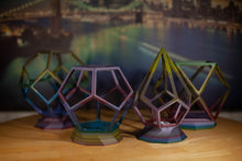 Load image into Gallery viewer, Flower of Life Truncated Octahedron || LampGeo || Rechargeable LED Shadow Lamp