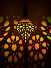 Load image into Gallery viewer, Prismatic Rosette || LampGeo || Rechargeable LED Shadow Lamp