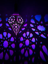 Load image into Gallery viewer, Prismatic Rosette || LampGeo || Rechargeable LED Shadow Lamp