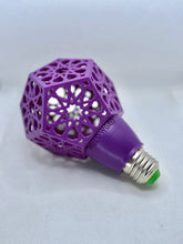 Load image into Gallery viewer, Purple Star Rosette Dodecahedron || Bulbgeo Rediscovered