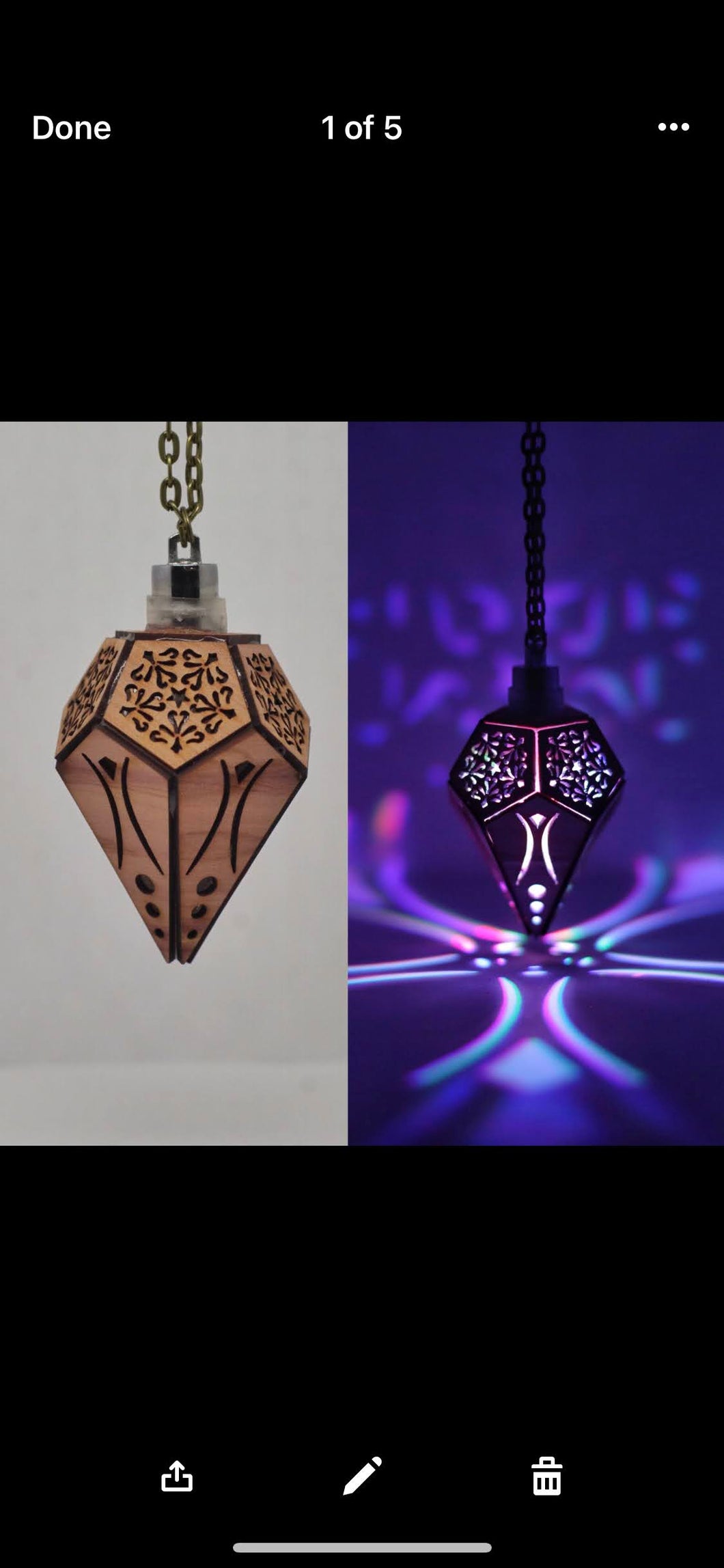 Burner pendants