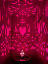 Load image into Gallery viewer, Hearts Unbound || LampGeo || Rechargeable LED Shadowlamp