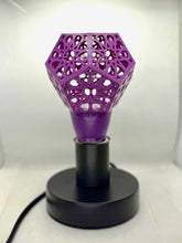 Load image into Gallery viewer, Purple Star Rosette Dodecahedron || Bulbgeo Rediscovered