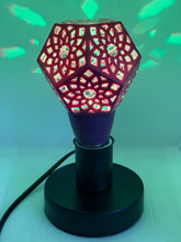 Load image into Gallery viewer, Purple Lotus Dodecahedron || Bulbgeo Rediscovered