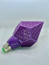 Load image into Gallery viewer, Purple Prismatic Flower of Life || Bulbgeo Rediscovered
