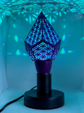 Load image into Gallery viewer, Purple Prismatic Flower of Life || Bulbgeo Rediscovered