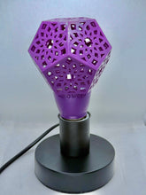 Load image into Gallery viewer, Purple Lotus Dodecahedron || Bulbgeo Rediscovered