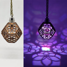 Load image into Gallery viewer, Mystic Leaves || LED pendant || Red Cedar