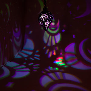 Luna Lux || LED Pendant || Red Cedar