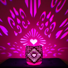 Load image into Gallery viewer, Cubo Love || LampGeo || Rechargeable LED Shadow Lamp