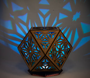 Sacred Cube || LampGeo || Rechargeable Portable Shadow Lamp