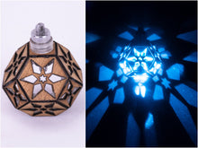 Load image into Gallery viewer, Starry Night Truncated Octahedron || LED Pendant