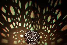 Load image into Gallery viewer, Lotus Dodecahedron || LampGeo || LED Rechargeable Shadow Lamp