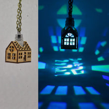 Load image into Gallery viewer, Das Haus || LED Pendant || Cherry Wood