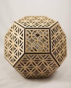 Flower of Life Truncated Octahedron || BulbGeoXL