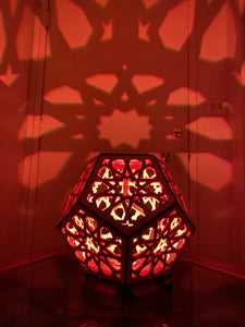 Star Rosette || LampGeo || Rechargeable App Controlled Shadow Lamp