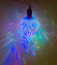 Load image into Gallery viewer, Iridescent Acute Prism || LED pendant