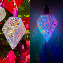 Load image into Gallery viewer, Iridescent Organic Prism || LED pendant