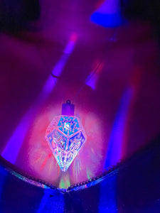 Iridescent Luna Lux || LED pendant